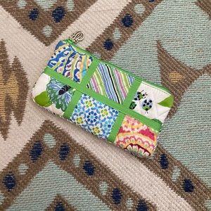 Vera Bradley patchwork pouch
